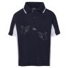 Podium Kids Contrast Polo Thumbnail
