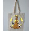 Budget Calico Tote Bag Thumbnail